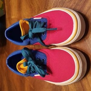 VANS MULTI-COLORED SNEAKERS.... Size: US 12